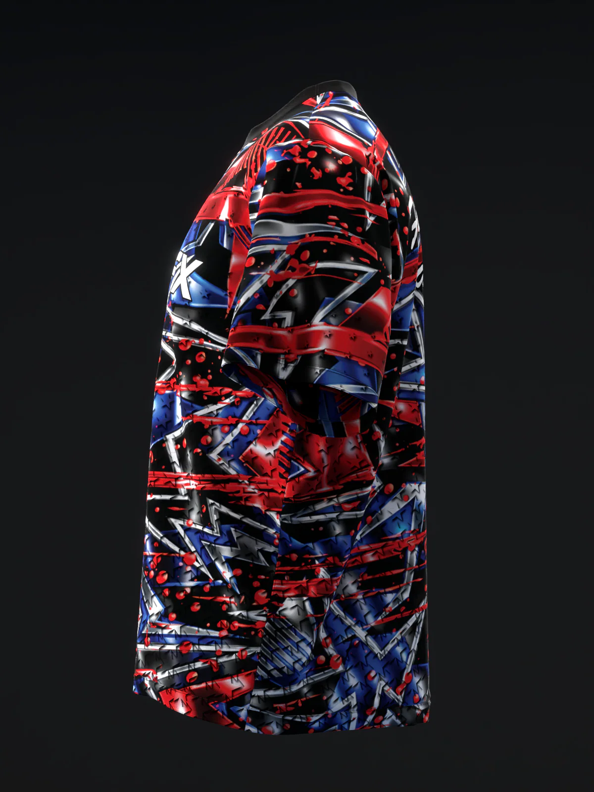 RWB Theory - Black - Bowling Jersey - Image 6