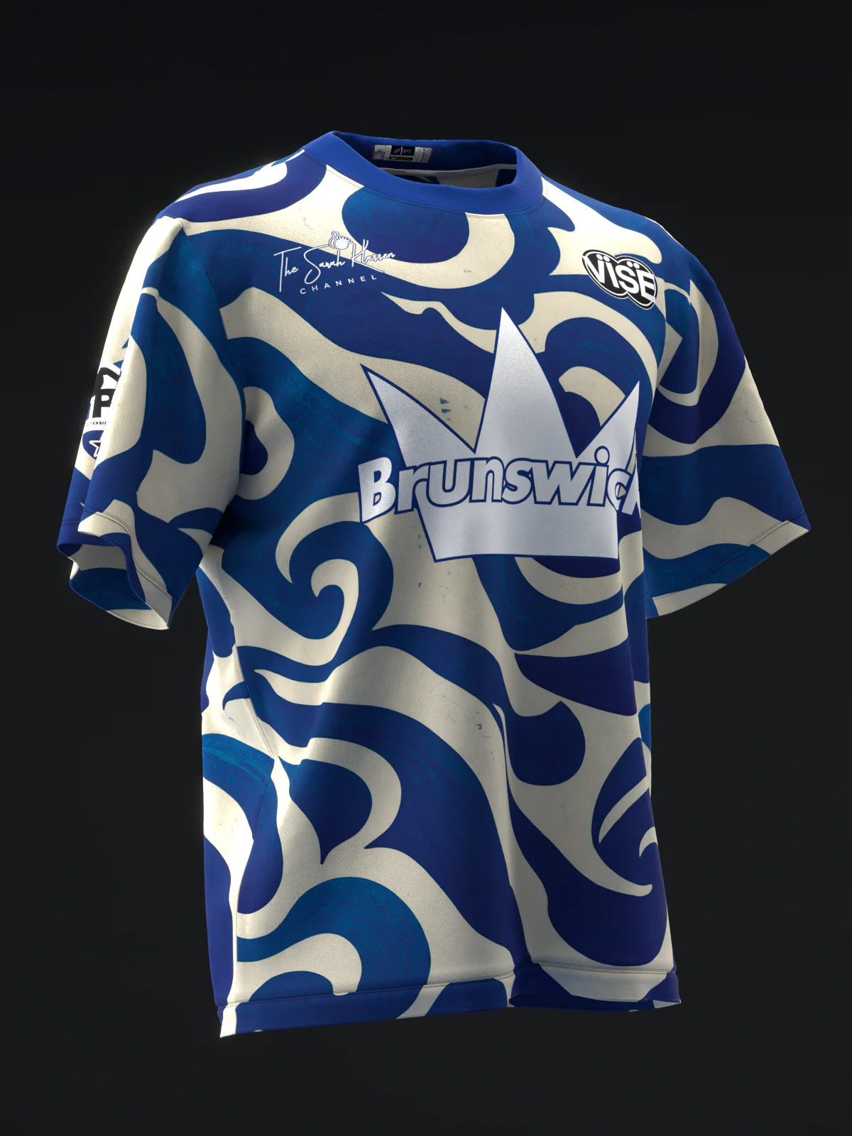 Sarah Klassen 2025 - Ikat Motif - Bowling Jersey - Image 3