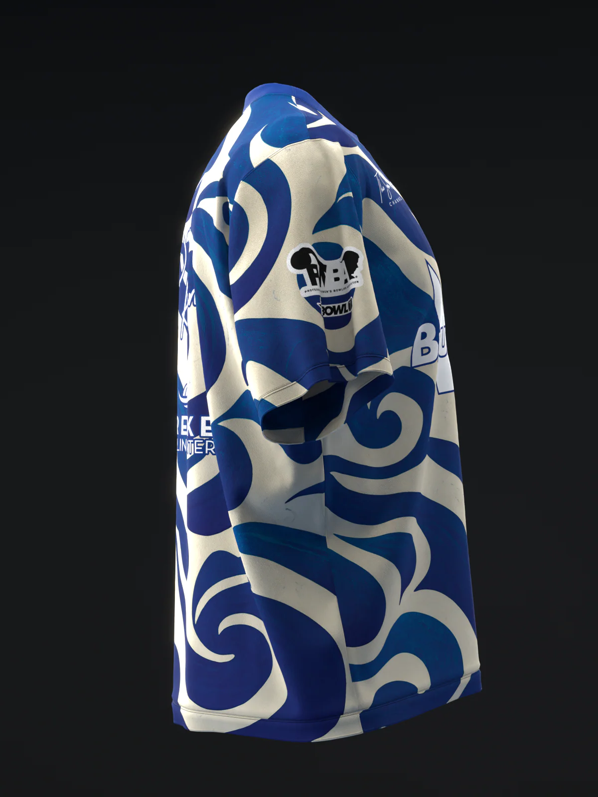 Sarah Klassen 2025 - Ikat Motif - Bowling Jersey - Image 4