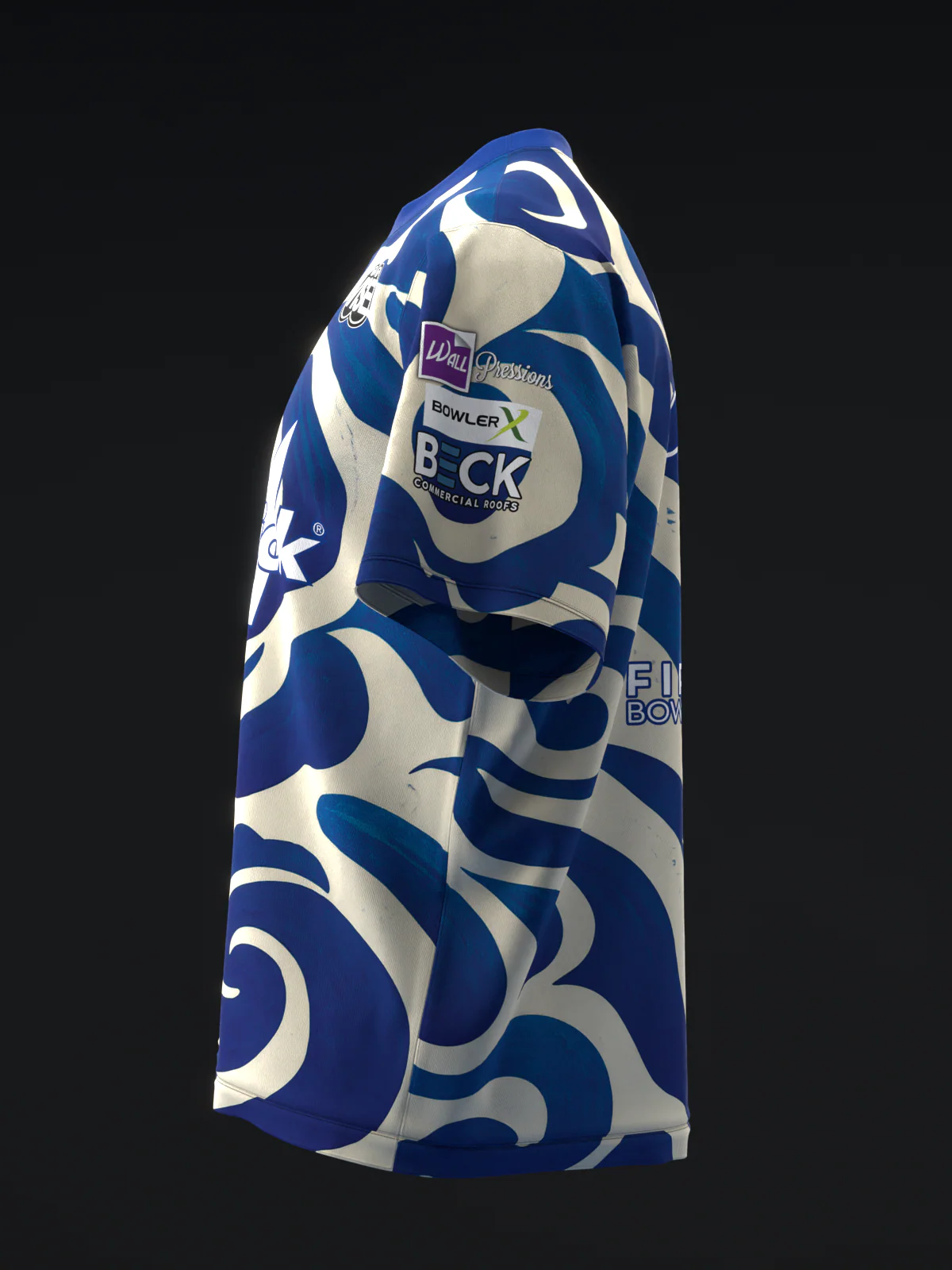 Sarah Klassen 2025 - Ikat Motif - Bowling Jersey - Image 6