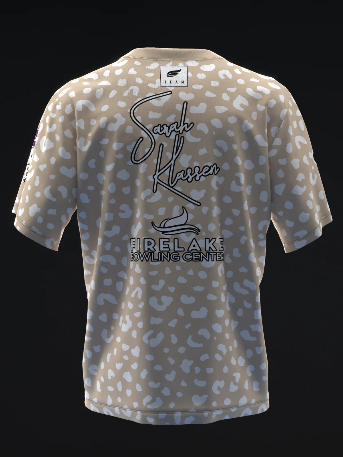 Sarah Klassen 2025 - Leopard Cp - Bowling Jersey - Image 5