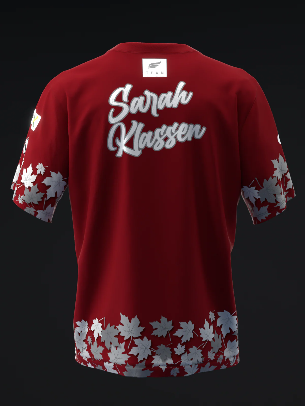 Sarah Klassen 2025 - Silver Leaves - Bowling Jersey - Image 5