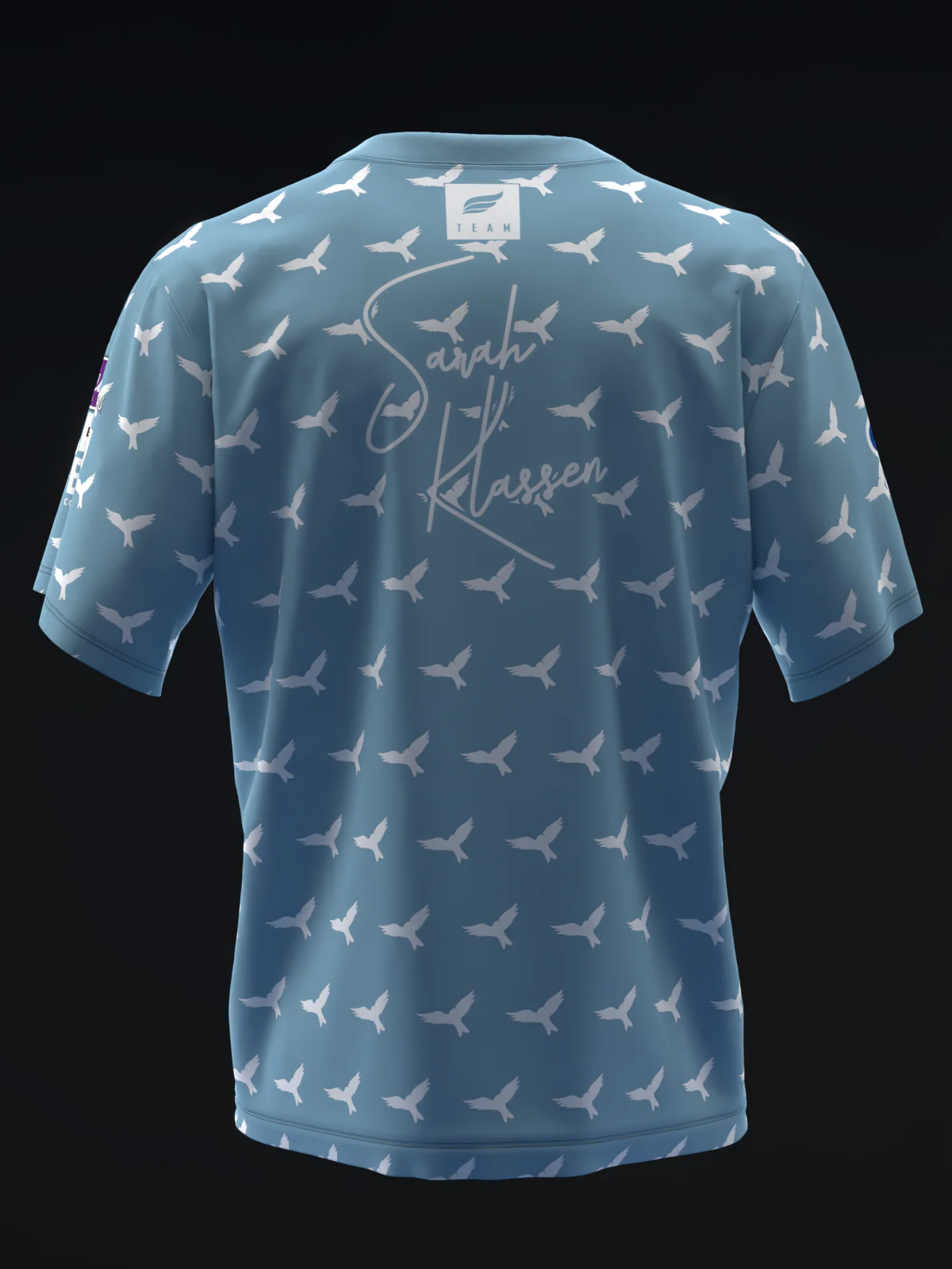 Sarah Klassen 2026 - Bird Collage - Bowling Jersey - Image 5