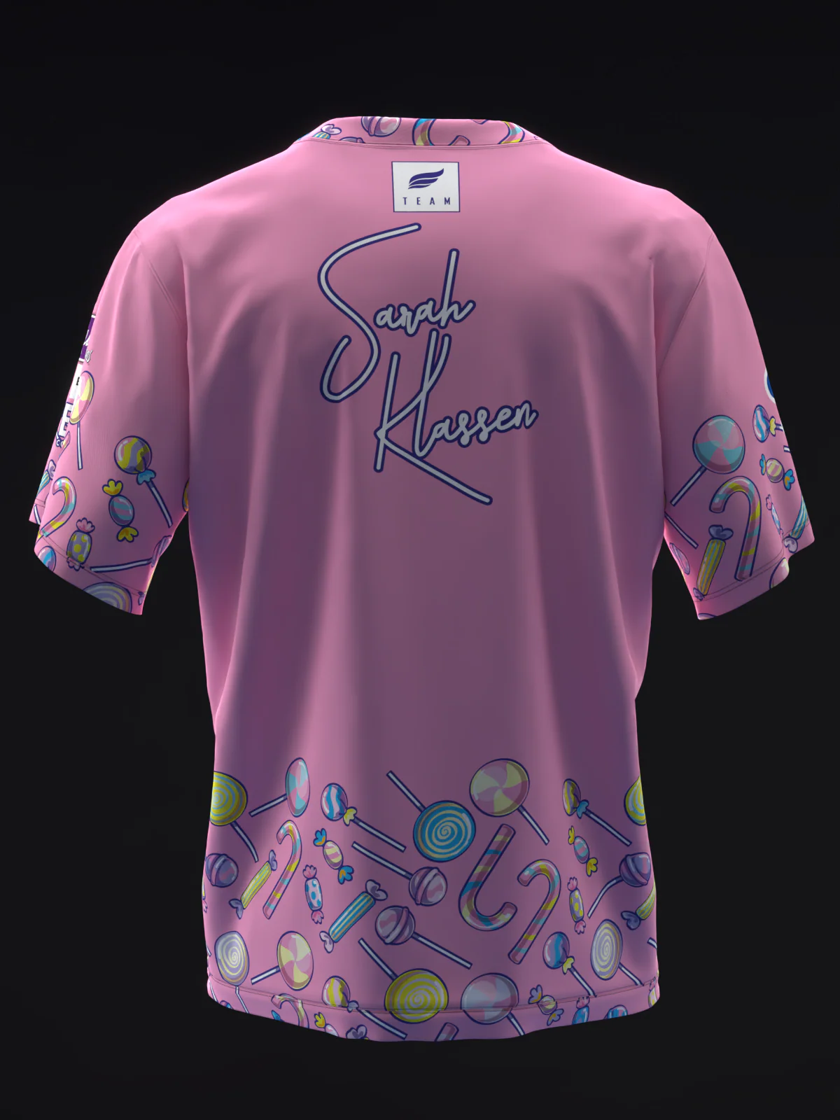 Sarah Klassen 2026 - Candy Outline - Bowling Jersey - Image 5