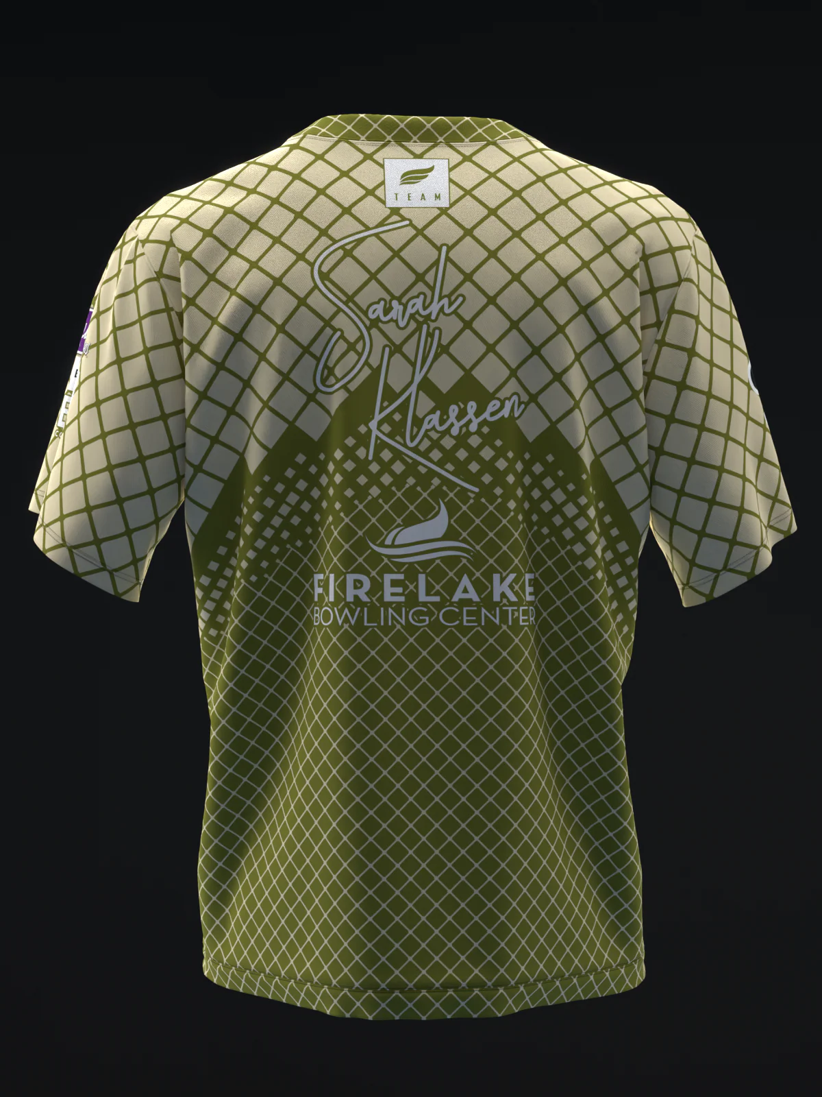 Sarah Klassen 2026 - Olive Honeycomb - Bowling Jersey - Image 5
