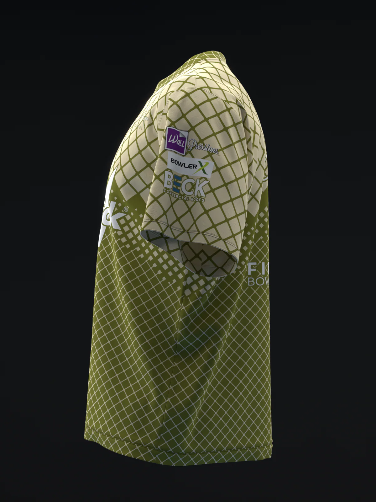 Sarah Klassen 2026 - Olive Honeycomb - Bowling Jersey - Image 6