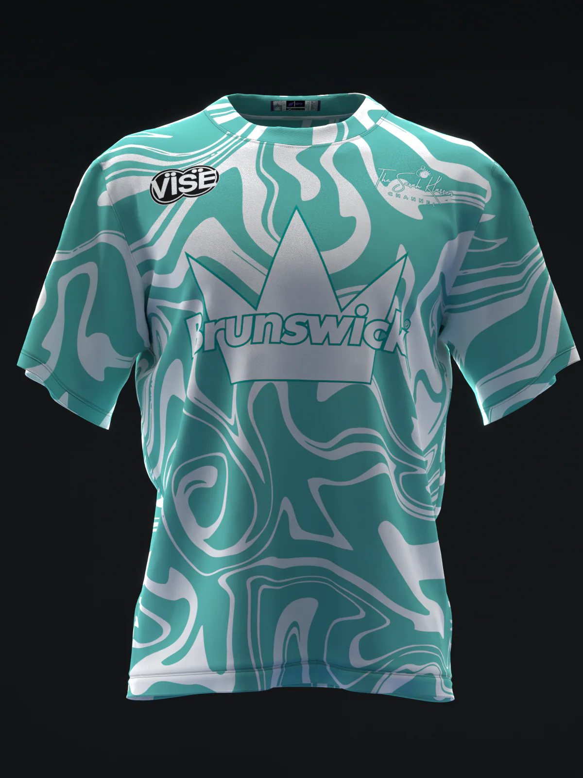 Sarah Klassen 2026 - Spearmint Swirl - Bowling Jersey - Image 2