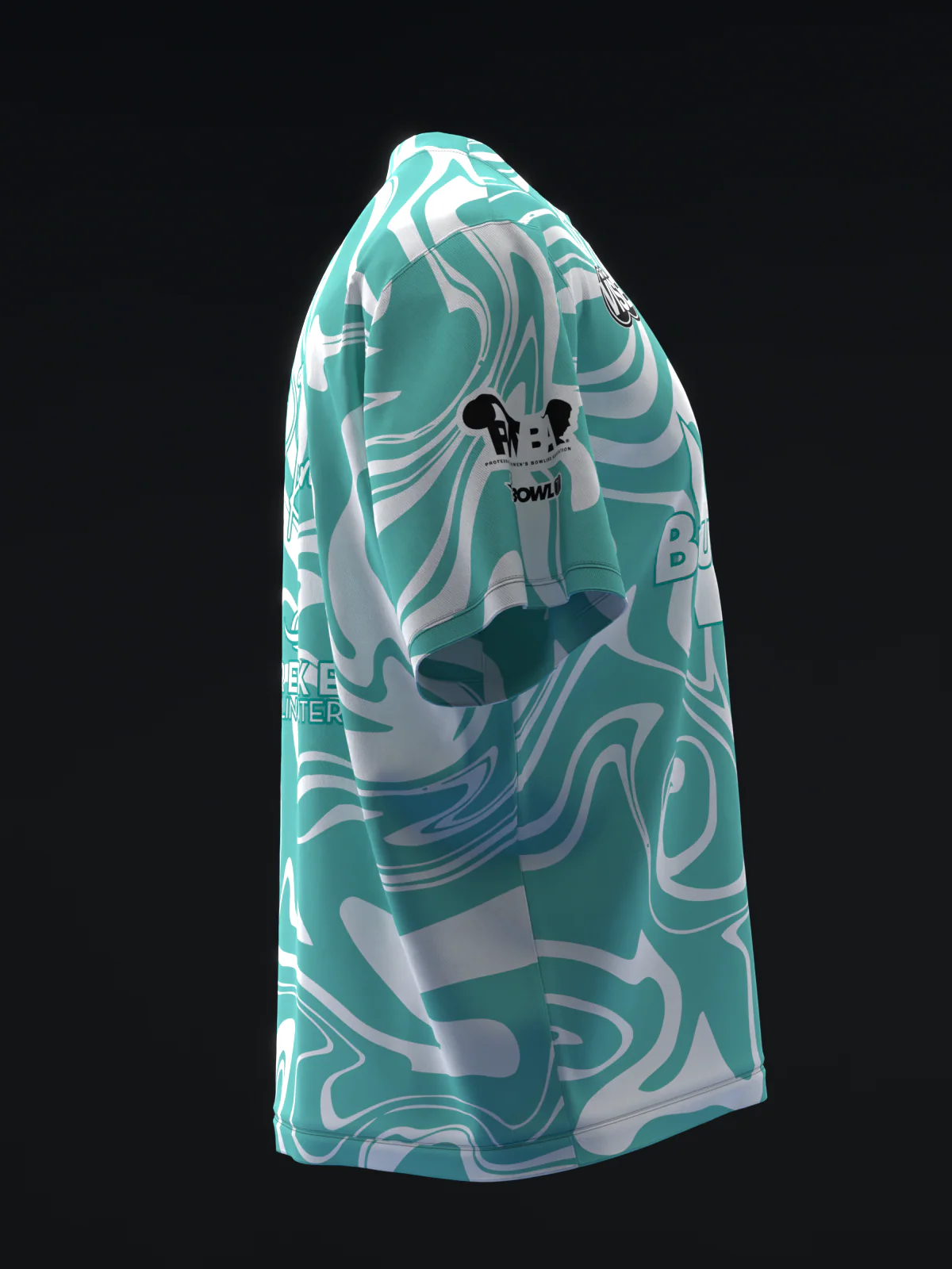 Sarah Klassen 2026 - Spearmint Swirl - Bowling Jersey - Image 4
