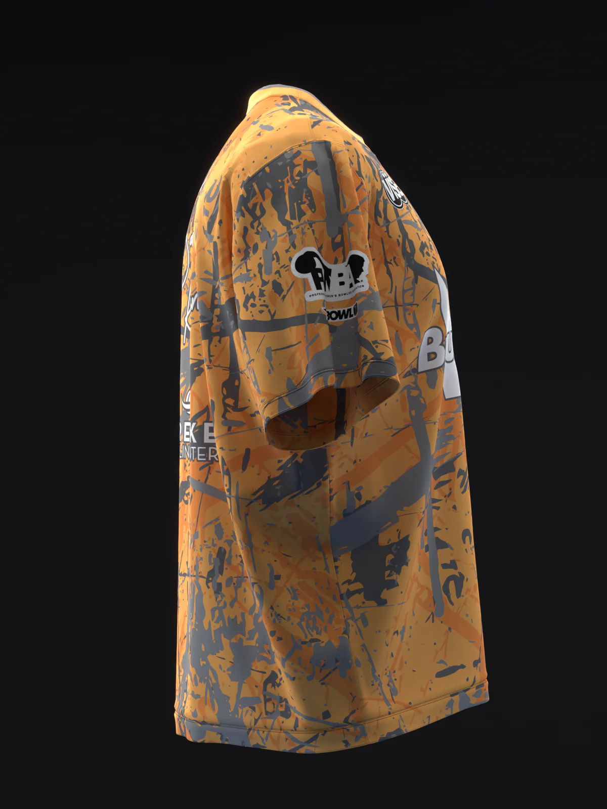 Sarah Klassen 2026 - Tangerine Grunge - Bowling Jersey - Image 4