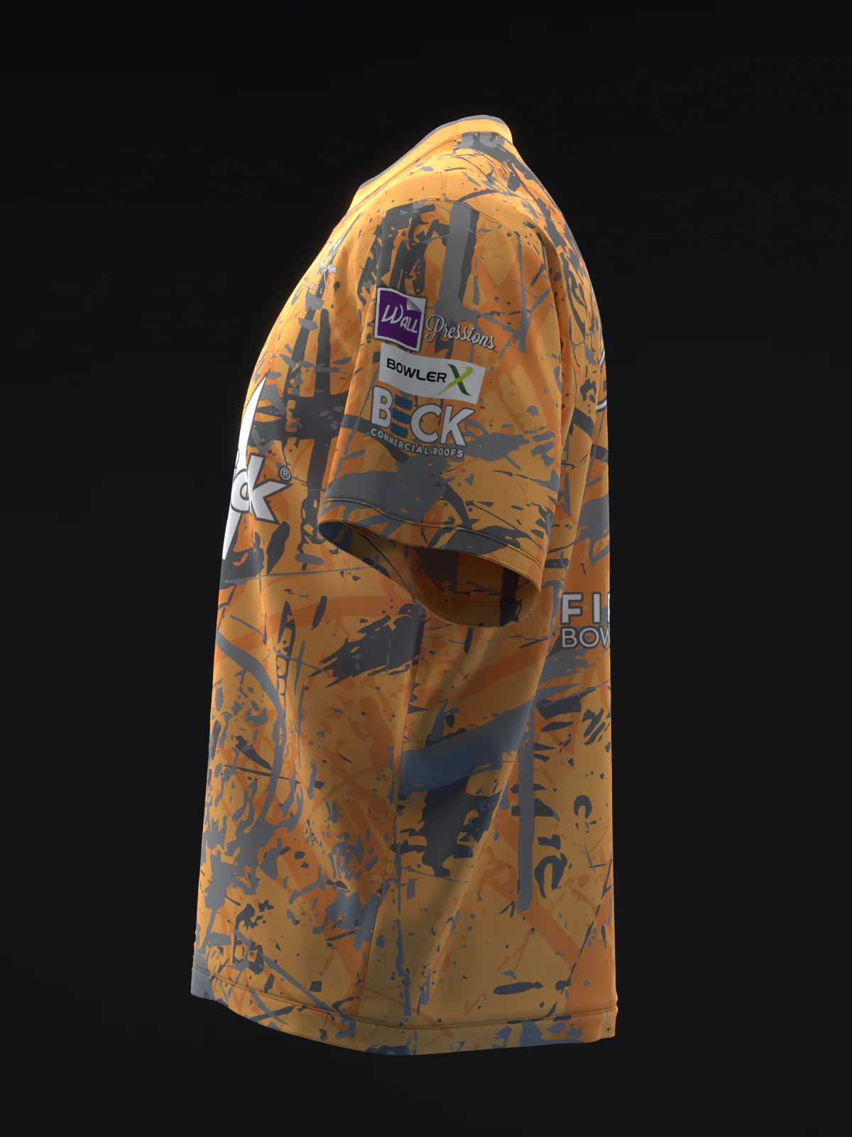 Sarah Klassen 2026 - Tangerine Grunge - Bowling Jersey - Image 6