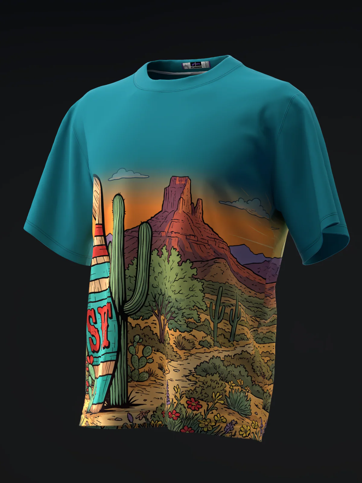 SBT - Desert Teal NS - Bowling Jersey