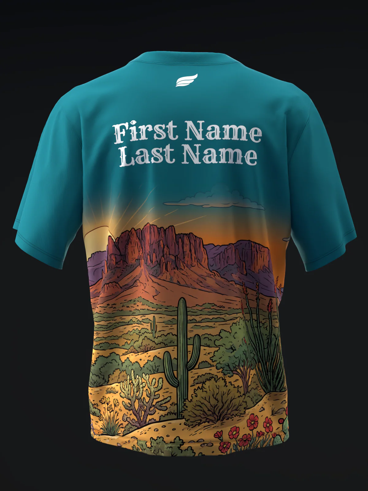 SBT - Desert Teal NS - Bowling Jersey - Image 5