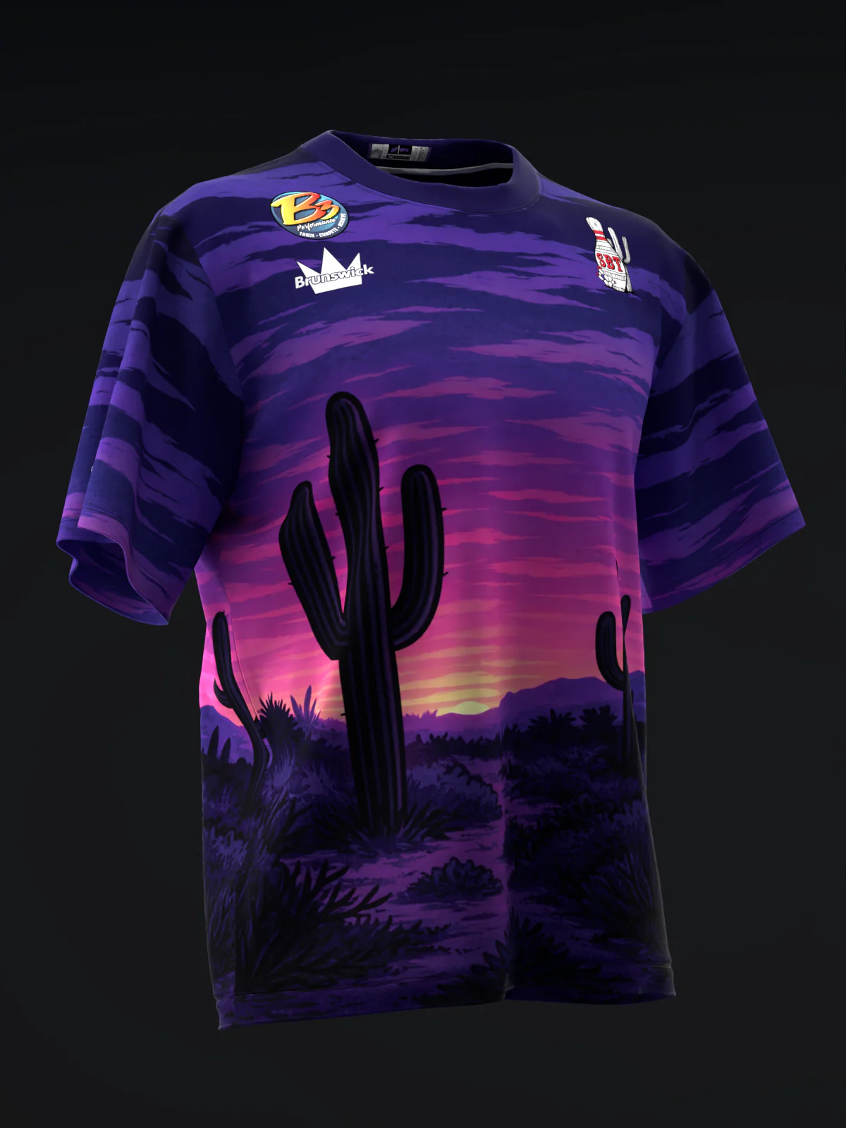 SBT - Desert Twilight - Bowling Jersey - Image 3