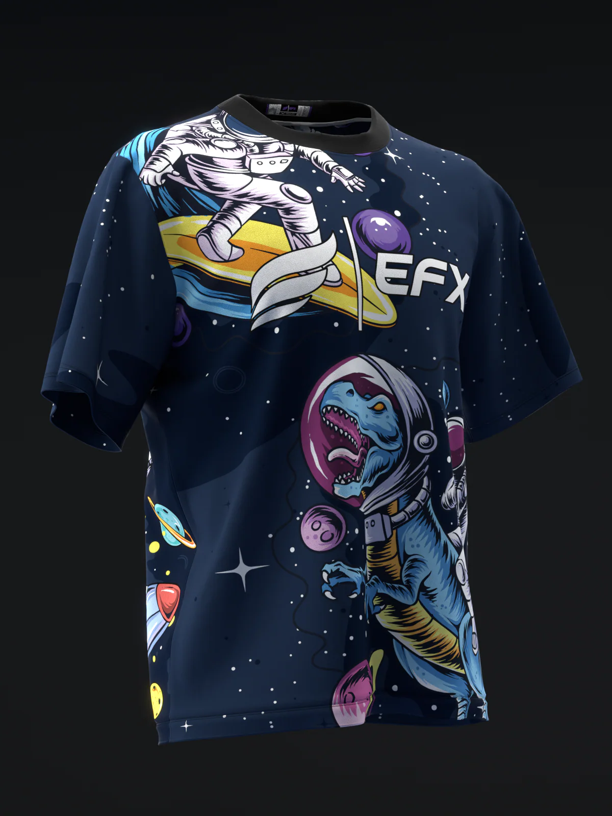 Seraphic - Navy - Bowling Jersey - Image 3