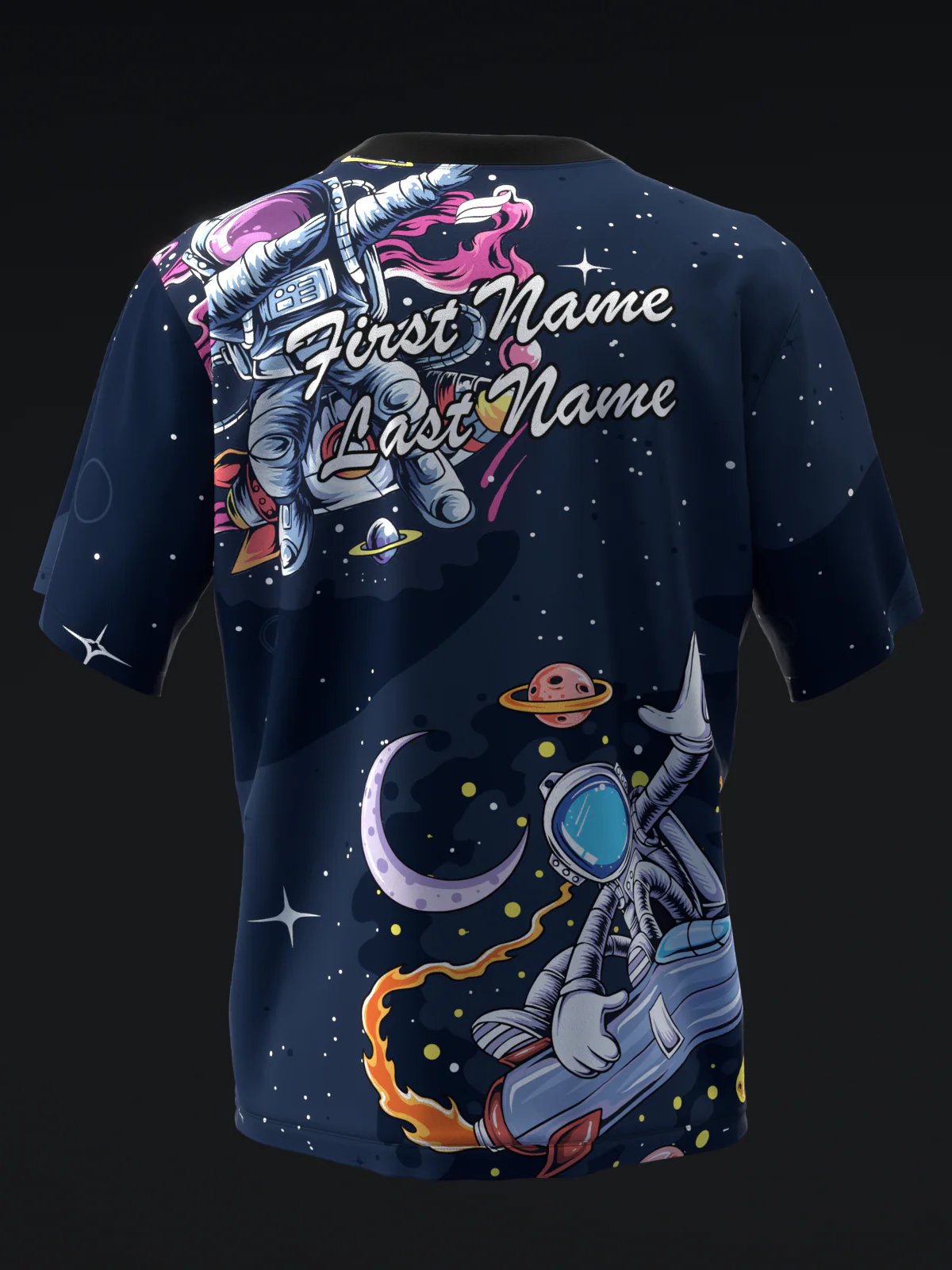 Seraphic - Navy - Bowling Jersey - Image 5