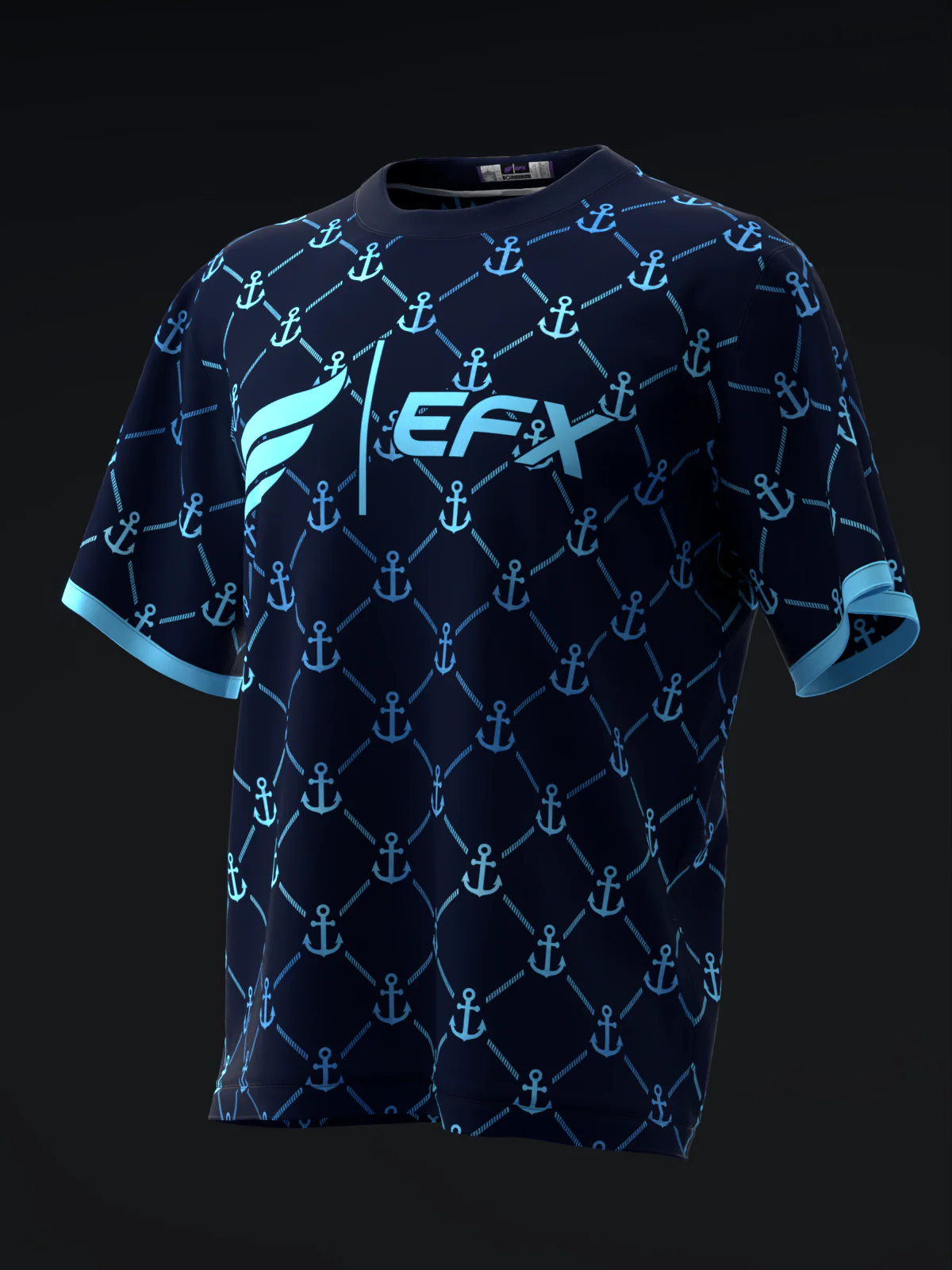 Set Sail - Navy - Bowling Jersey