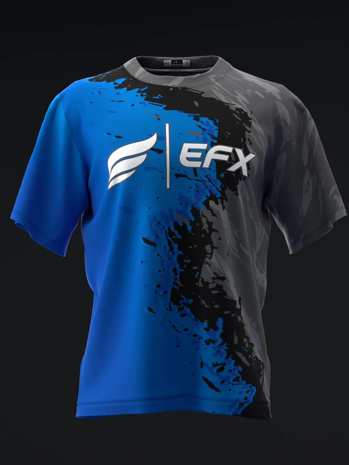 Slideways - Blue - Bowling Jersey - Image 2