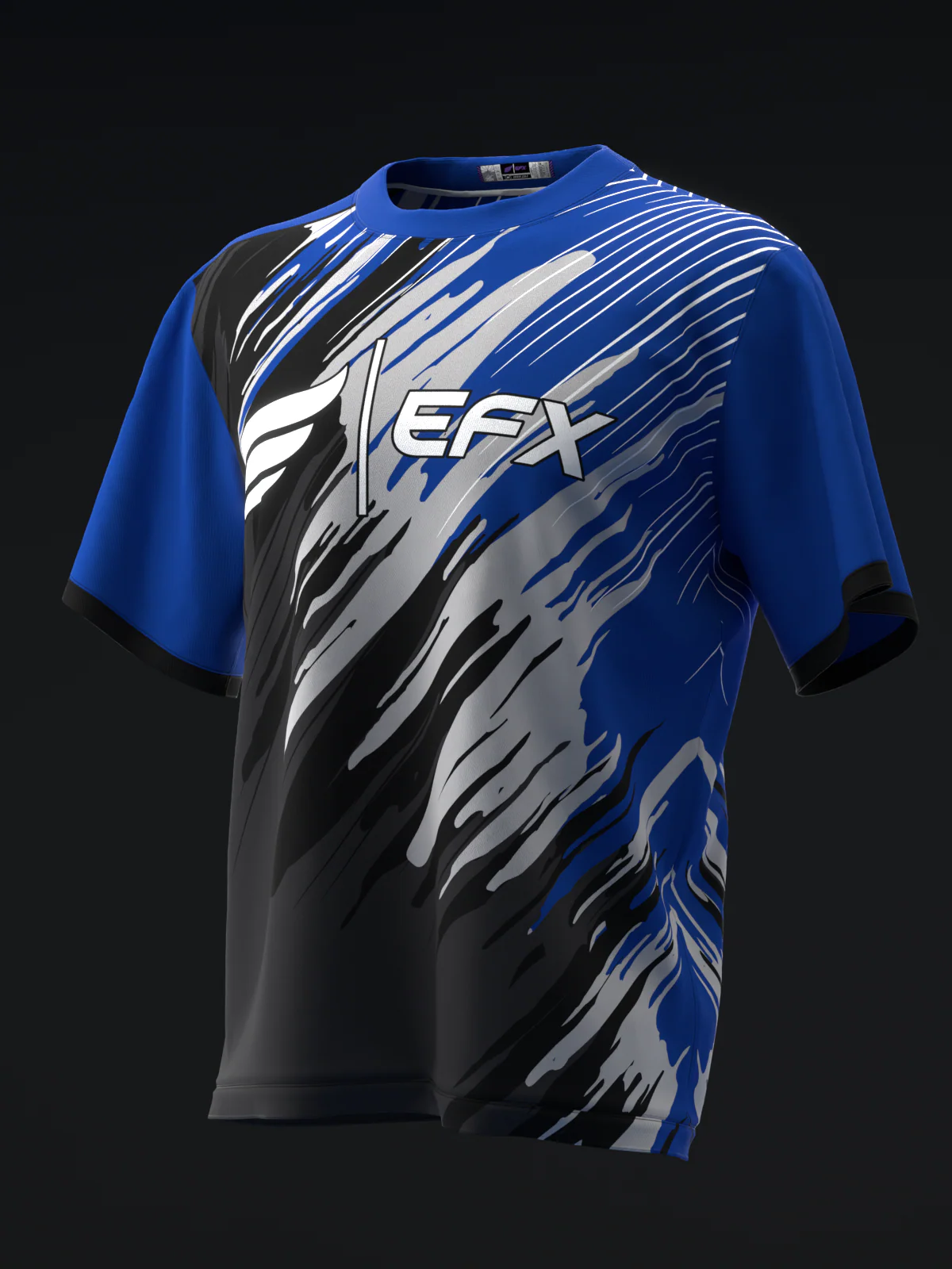 Slime - Black Blue - Bowling Jersey