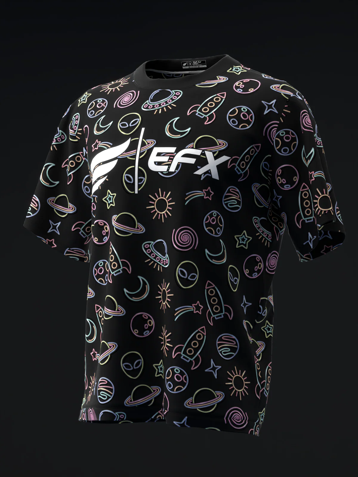 Space Glow - CB - Bowling Jersey