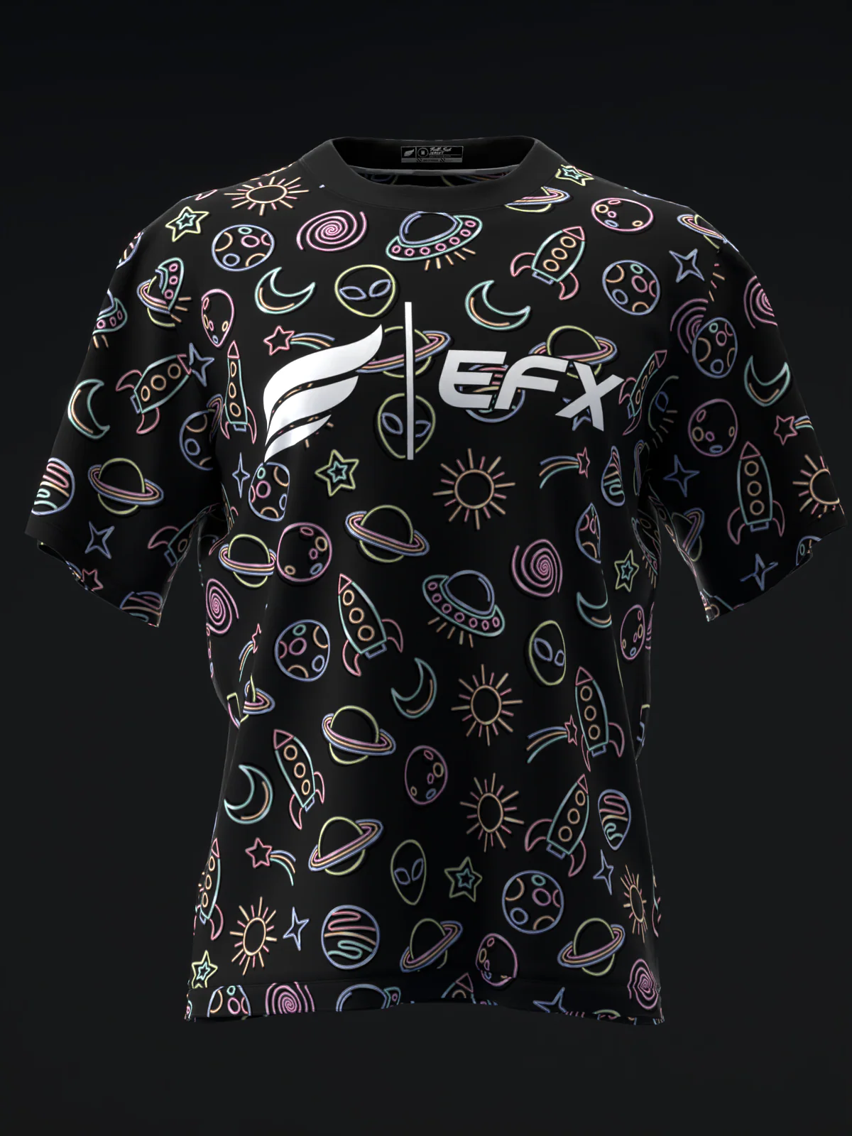 Space Glow - CB - Bowling Jersey - Image 2
