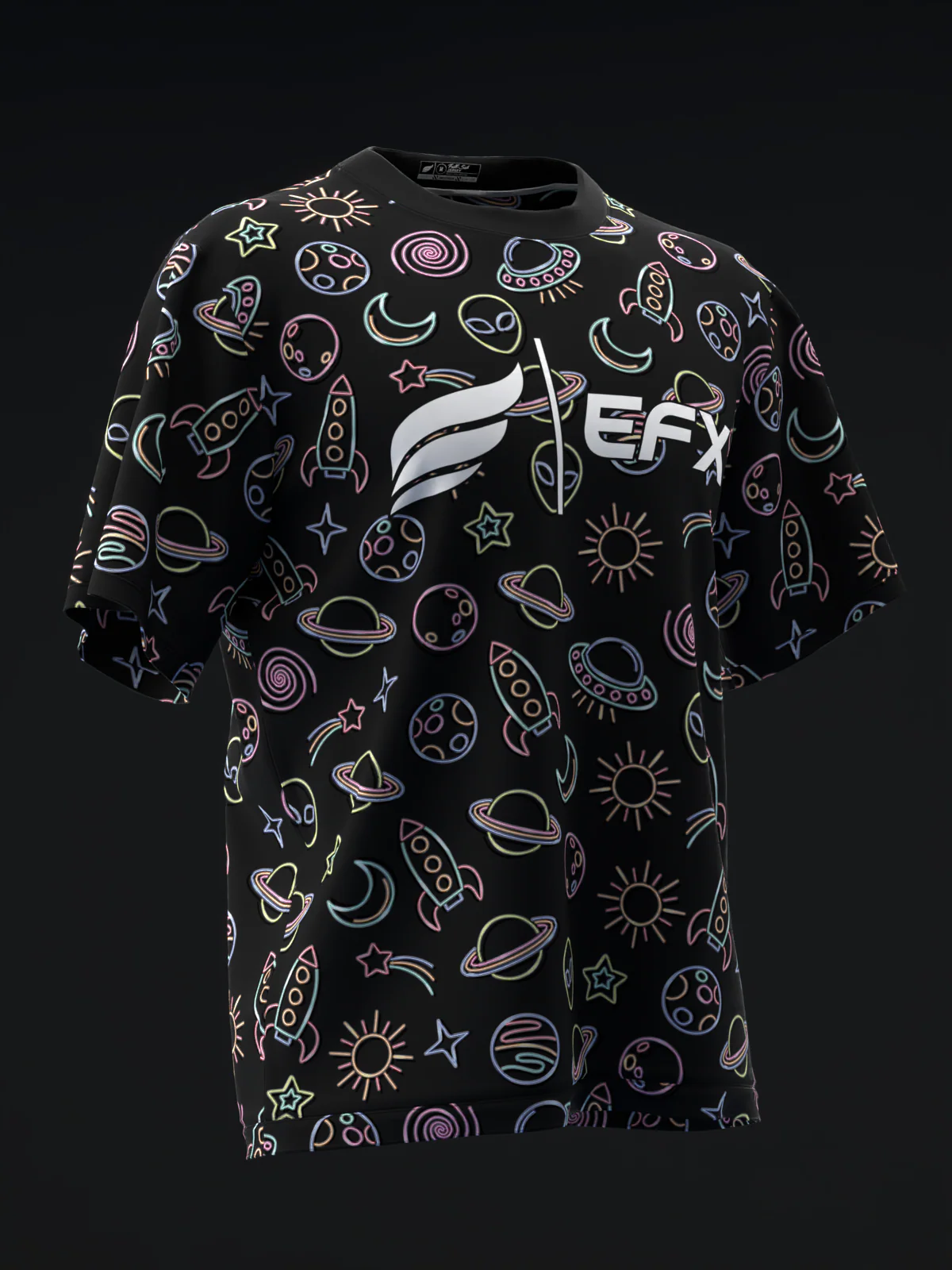 Space Glow - CB - Bowling Jersey - Image 3
