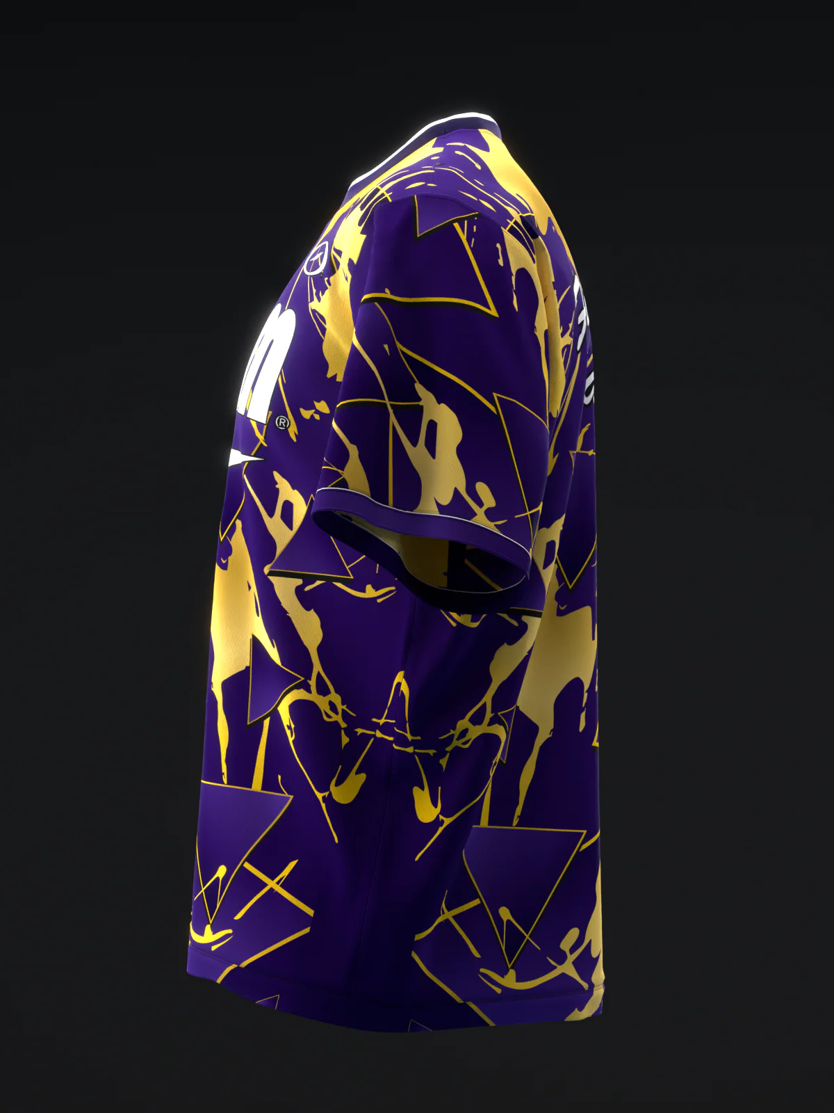 Storm - Tropical Surge Purple Gold - Bowling Jersey - Image 6