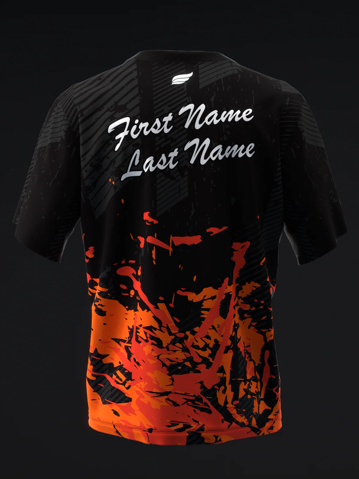 Strunge - Neon Orange - Bowling Jersey - Image 5