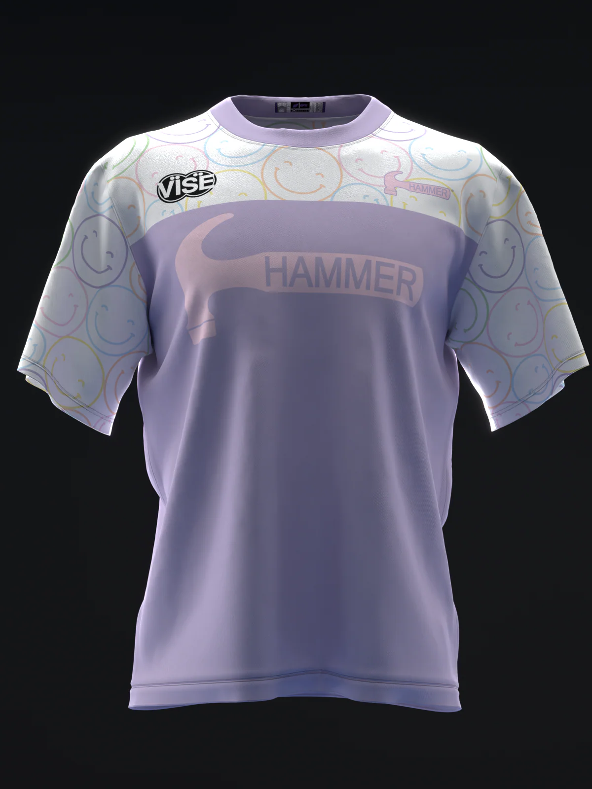 Sydney Brummett 2025 - Smiley Face Doodles - Bowling Jersey - Image 2