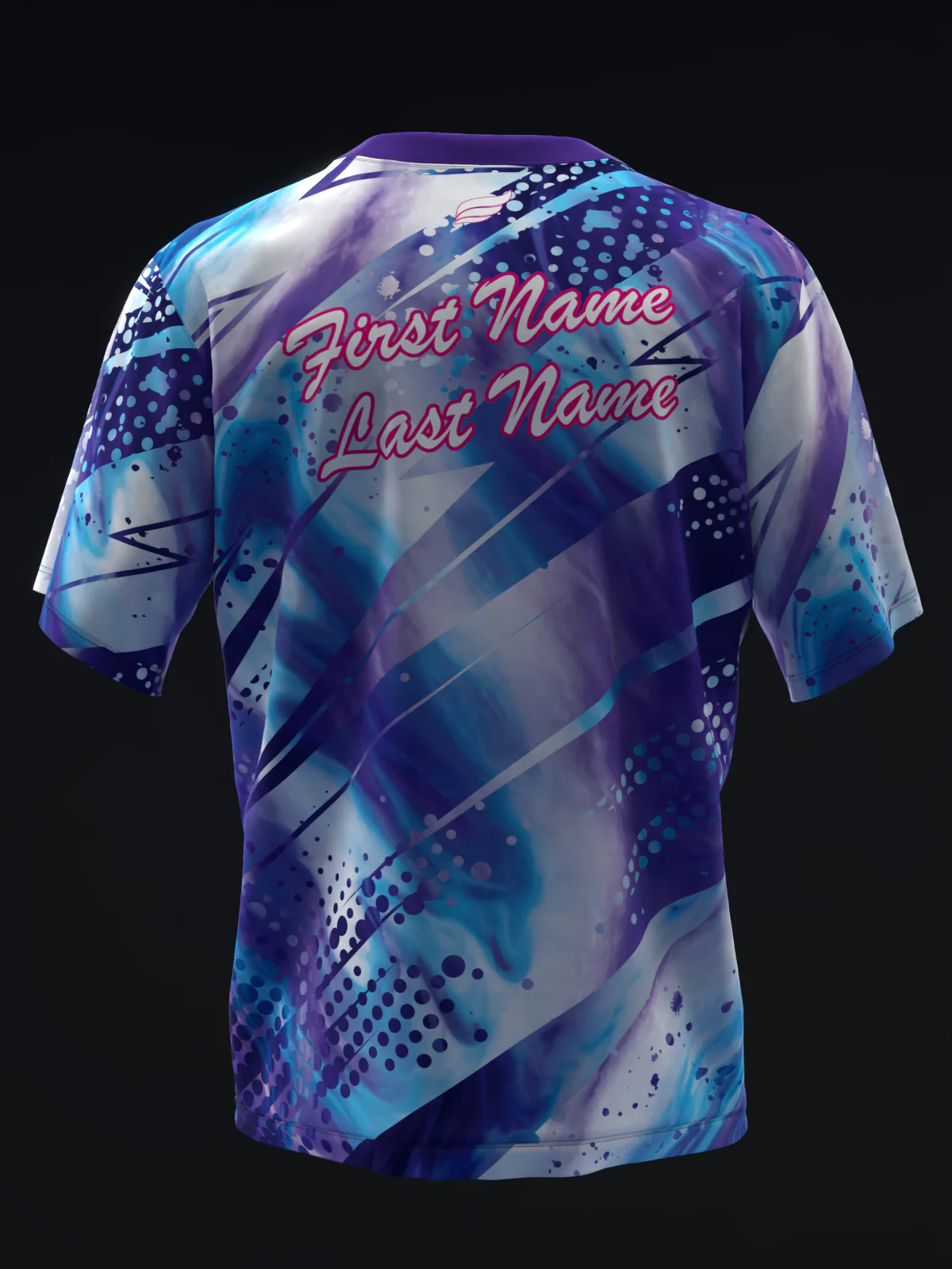 Track - Kinetic Sapphire Ice - Bowling Jersey - Image 5