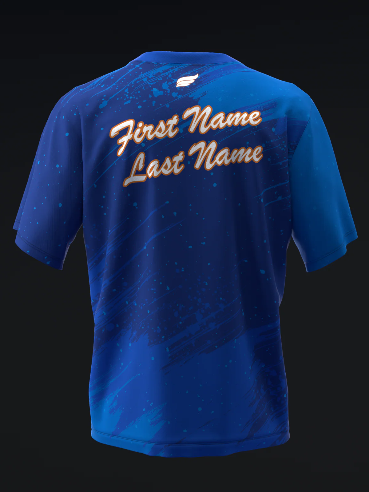 Track - Tundra Blue Fire - Bowling Jersey - Image 5
