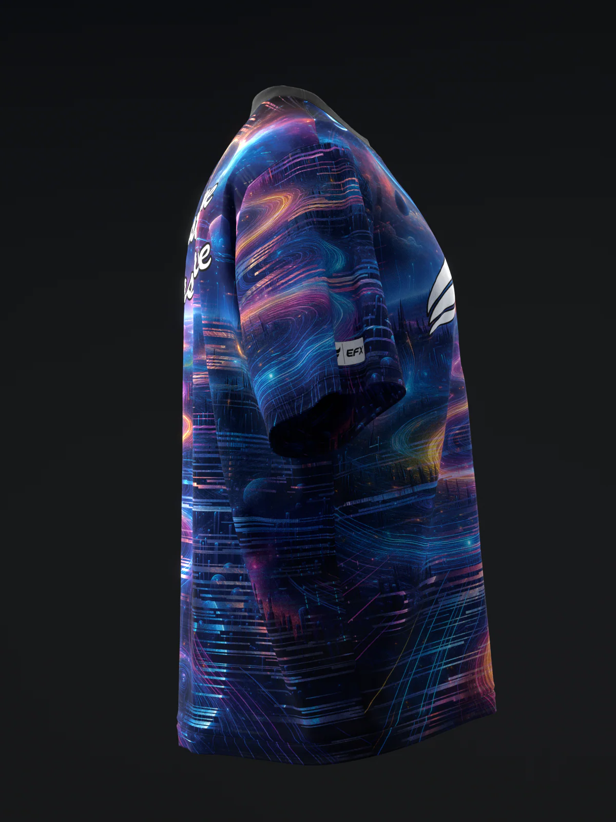 Twilight Horizon - Blue - Bowling Jersey - Image 4