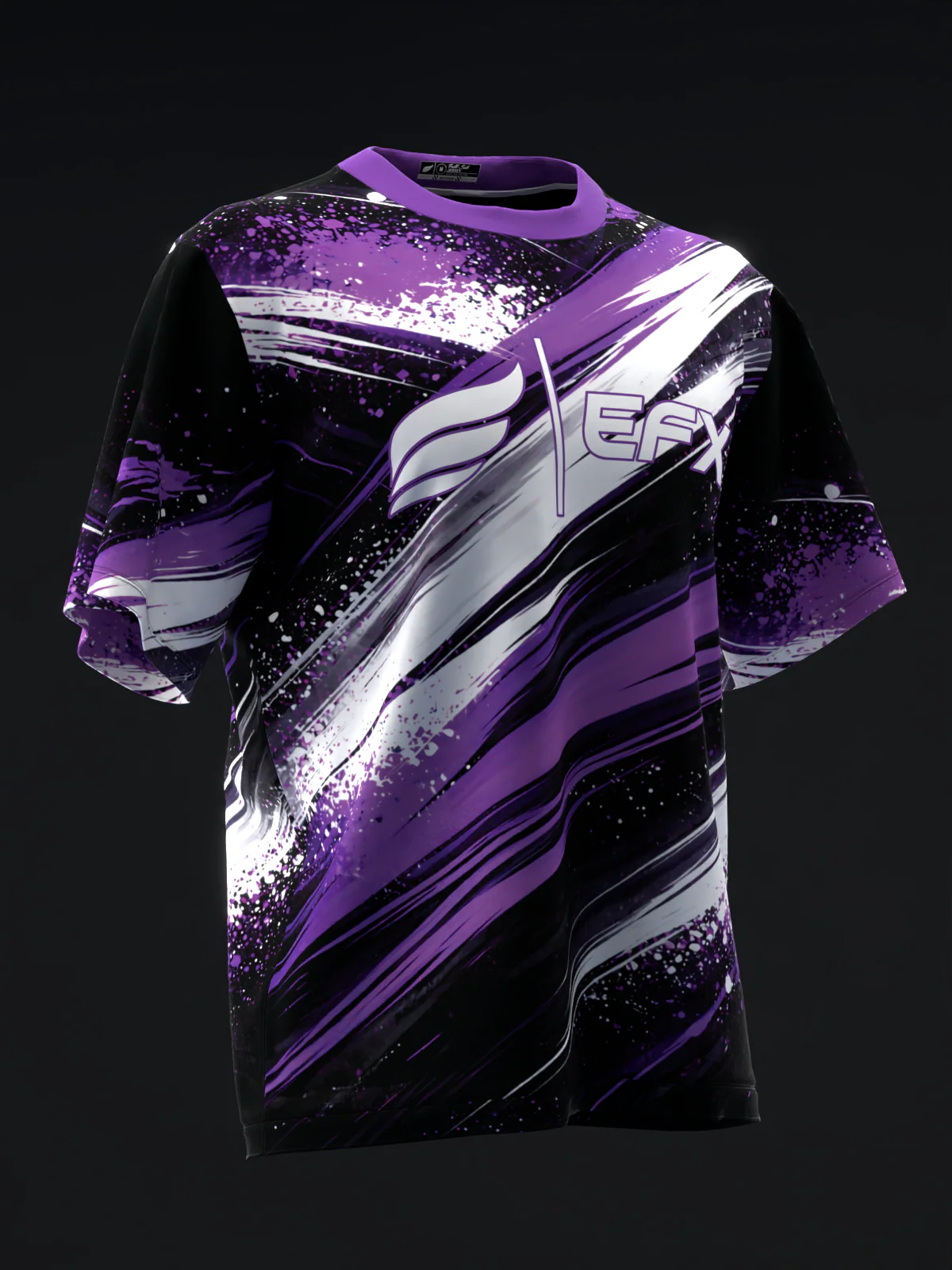 Vibrant Vandal - Berry - Bowling Jersey - Image 3