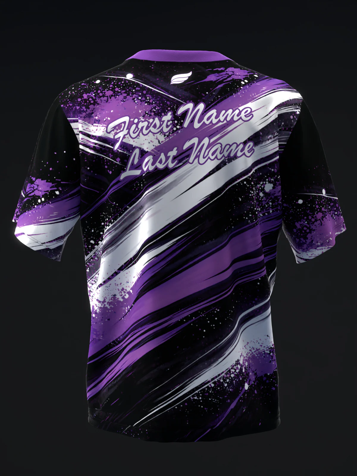 Vibrant Vandal - Berry - Bowling Jersey - Image 5