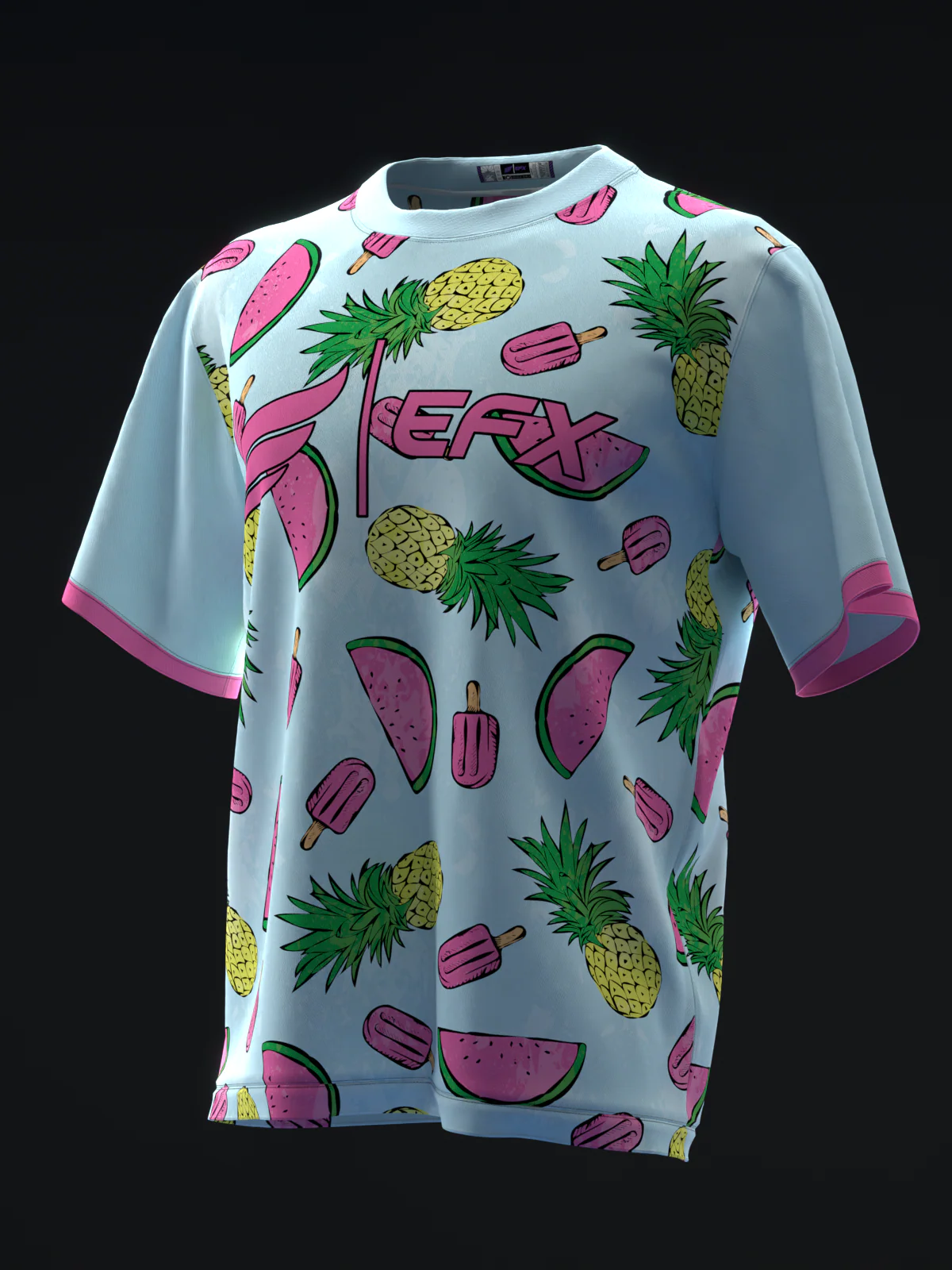 Waterappsicle - Blue - Bowling Jersey